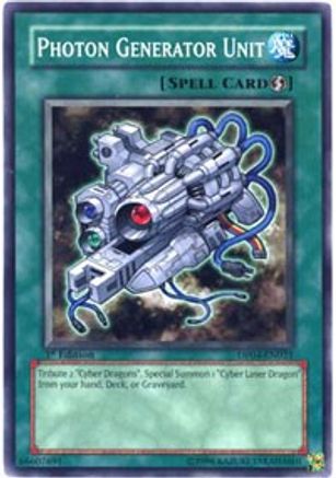 Photon Generator Unit (DP04-EN021) - Duelist Pack 4: Zane Truesdale 1st Edition