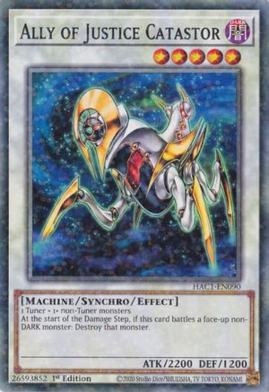Ally of Justice Catastor (Duel Terminal) (HAC1-EN090) - Hidden Arsenal: Chapter 1 1st Edition