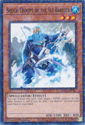 Shock Troops of the Ice Barrier (Duel Terminal) (HAC1-EN037) - Hidden Arsenal: Chapter 1 1st Edition