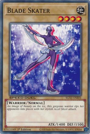 Blade Skater (SGX1-ENE01) - Speed Duel GX: Duel Academy Box 1st Edition