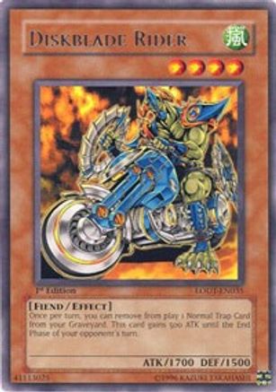 Diskblade Rider (LODT-EN035) - Light of Destruction Unlimited