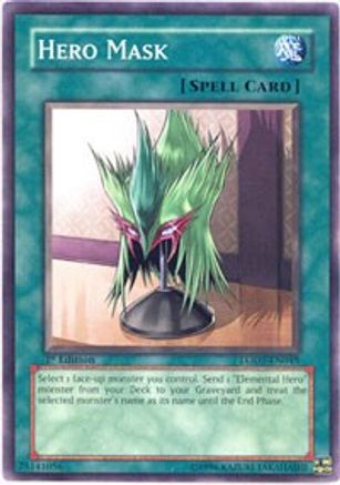 Hero Mask (LODT-EN045) - Light of Destruction 1st Edition