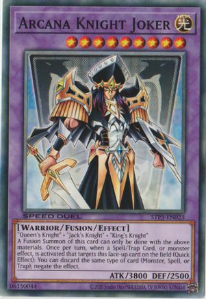Arcana Knight Joker (STP3-EN023) - Speed Duel: Tournament Pack 3 Unlimited