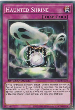 Haunted Shrine (STP3-EN030) - Speed Duel: Tournament Pack 3 Unlimited