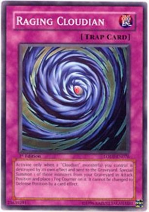 Raging Cloudian (LODT-EN076) - Light of Destruction 1st Edition
