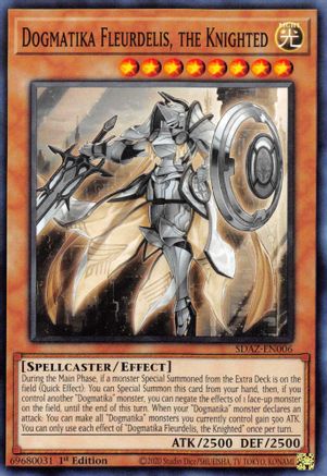 Dogmatika Fleurdelis, the Knighted (SDAZ-EN006) - Structure Deck: Albaz Strike 1st Edition