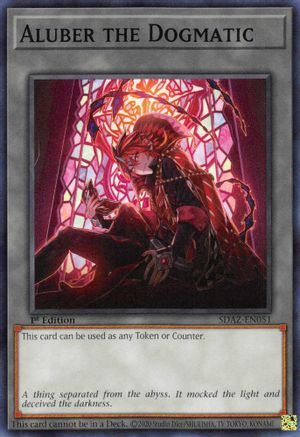 Aluber the Dogmatic (SDAZ-EN051) - Structure Deck: Albaz Strike 1st Edition