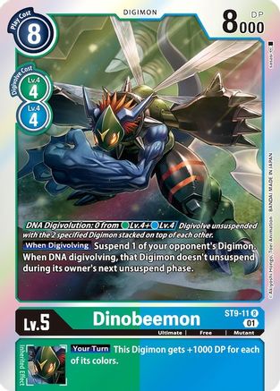 Dinobeemon (ST9-11) - Starter Deck 09: Ultimate Ancient Dragon Foil