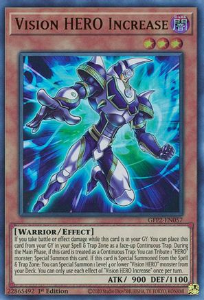 Vision HERO Increase (GFP2-EN057) - Ghosts From the Past: The 2nd Haunting 1st Edition