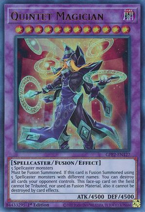 Quintet Magician (GFP2-EN127) - Ghosts From the Past: The 2nd Haunting 1st Edition