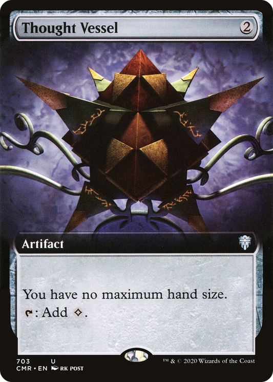 Thought Vessel (Extended Art) (CMR-703) - Commander Legends: (Extended Art) Foil