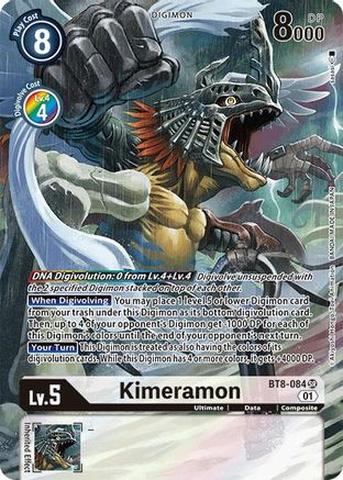 Kimeramon (Alternate Art) (BT8-084) - New Awakening Foil