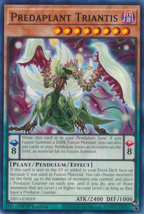 Predaplant Triantis (DIFO-EN019) - Dimension Force 1st Edition