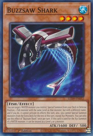 Buzzsaw Shark (LED9-EN052) - Legendary Duelists: Duels From the Deep 1st Edition