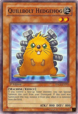 Quillbolt Hedgehog (TDGS-EN003) - The Duelist Genesis Unlimited