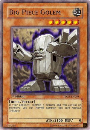 Big Piece Golem (TDGS-EN008) - The Duelist Genesis Unlimited