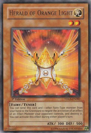 Herald of Orange Light (TDGS-EN082) - The Duelist Genesis Unlimited