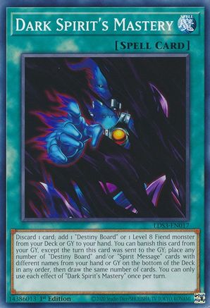 Dark Spirit's Mastery (LDS3-EN017) - Legendary Duelists: Season 3 1st Edition