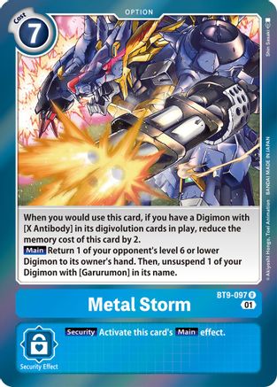 Metal Storm (BT9-097) - X Record Foil