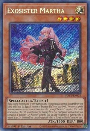 Exosister Martha (POTE-EN025) - Power of the Elements 1st Edition