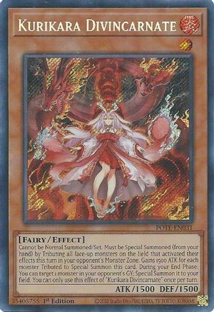 Kurikara Divincarnate (POTE-EN031) - Power of the Elements 1st Edition