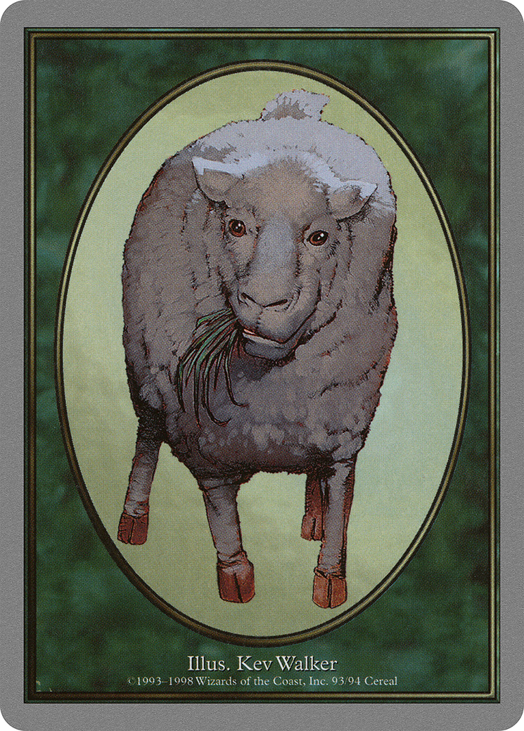 Sheep (UGL-093) - Unglued Tokens