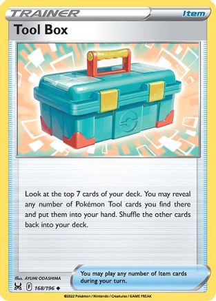 Tool Box 168/196  SWSH11 Lost Origin - Uncommon