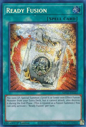 Ready Fusion (MP22-EN163) - 2022 Tin of the Pharaoh's Gods 1st Edition