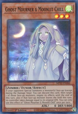 Ghost Mourner & Moonlit Chill (MP22-EN260) - 2022 Tin of the Pharaoh's Gods 1st Edition