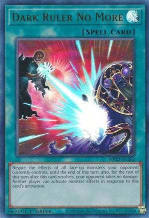 Dark Ruler No More (MP22-EN262) - 2022 Tin of the Pharaoh's Gods 1st Edition