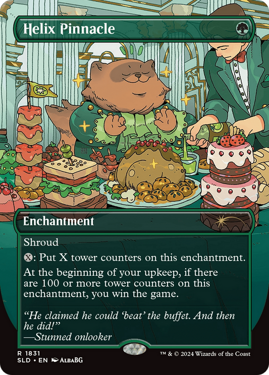 Helix Pinnacle (SLD-1831) - Secret Lair Drop (Borderless) Foil