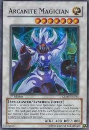 Arcanite Magician (CRMS-EN043) - Crimson Crisis Unlimited