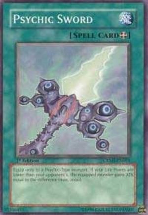 Psychic Sword (CRMS-EN054) - Crimson Crisis Unlimited