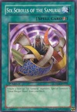 Six Scrolls of the Samurai (CRMS-EN059) - Crimson Crisis 1st Edition