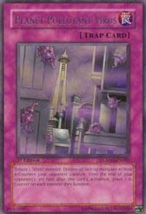 Planet Pollutant Virus (CRMS-EN080) - Crimson Crisis 1st Edition