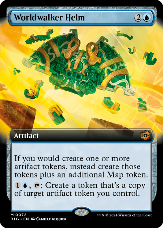 Worldwalker Helm (BIG-072) - The Big Score: (Extended Art) Foil