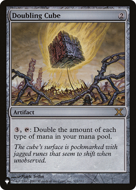 Doubling Cube (LIST-10E-321) - The List