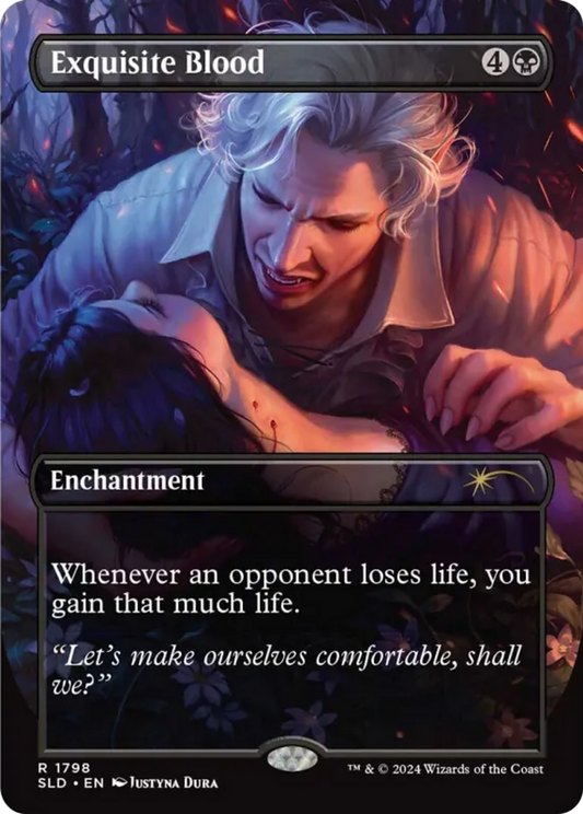 Exquisite Blood (SLD-1798) - Secret Lair Drop (Borderless)
