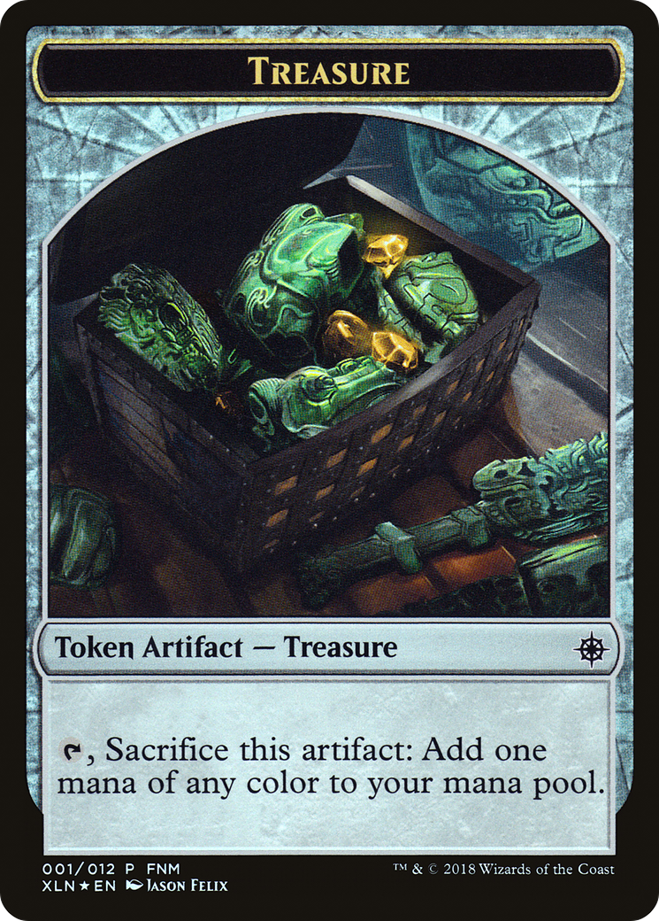 Merfolk // Treasure (FNM-001) - Friday Night Magic 2018 Foil