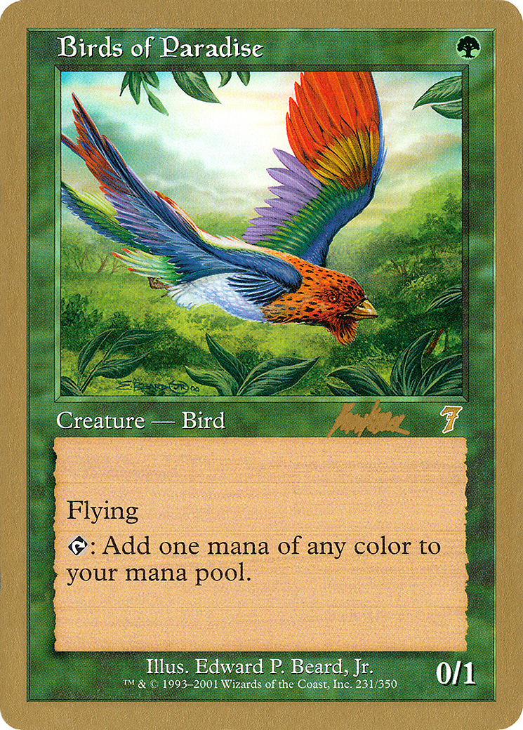 Birds of Paradise (WCD-BK231) - World Championship Decks 2002