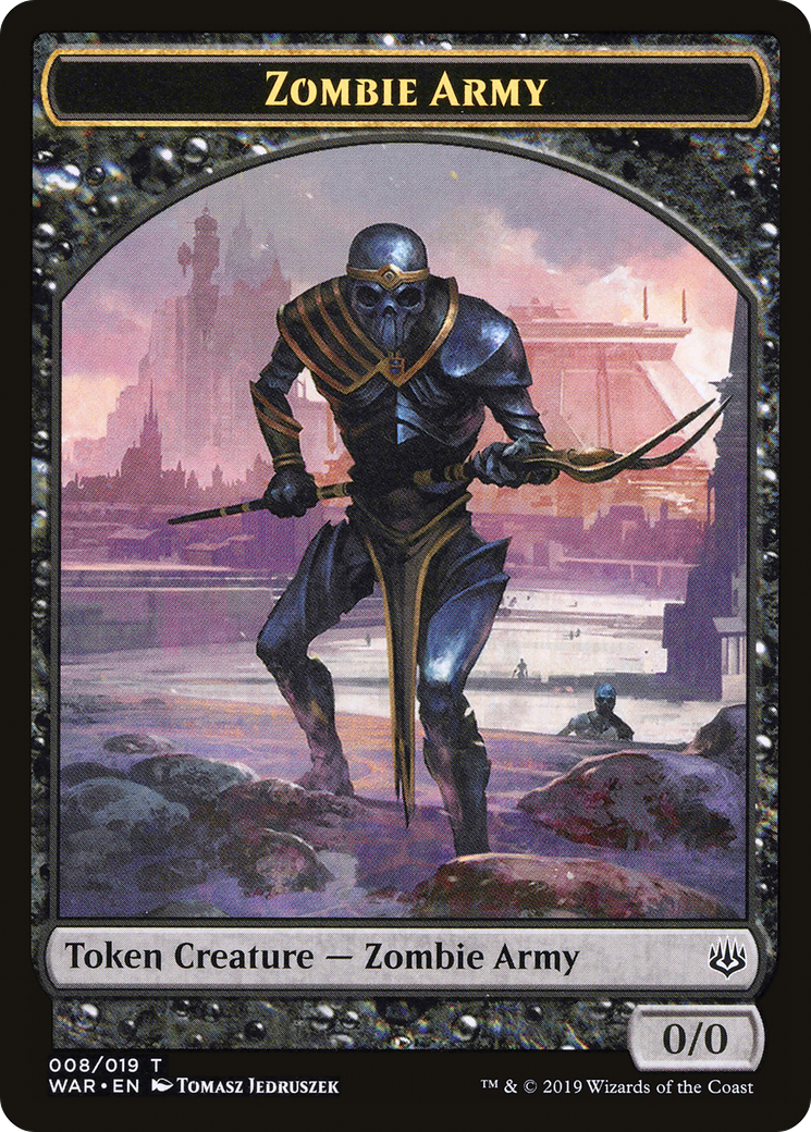 Zombie Army (WAR-008) - War of the Spark Tokens
