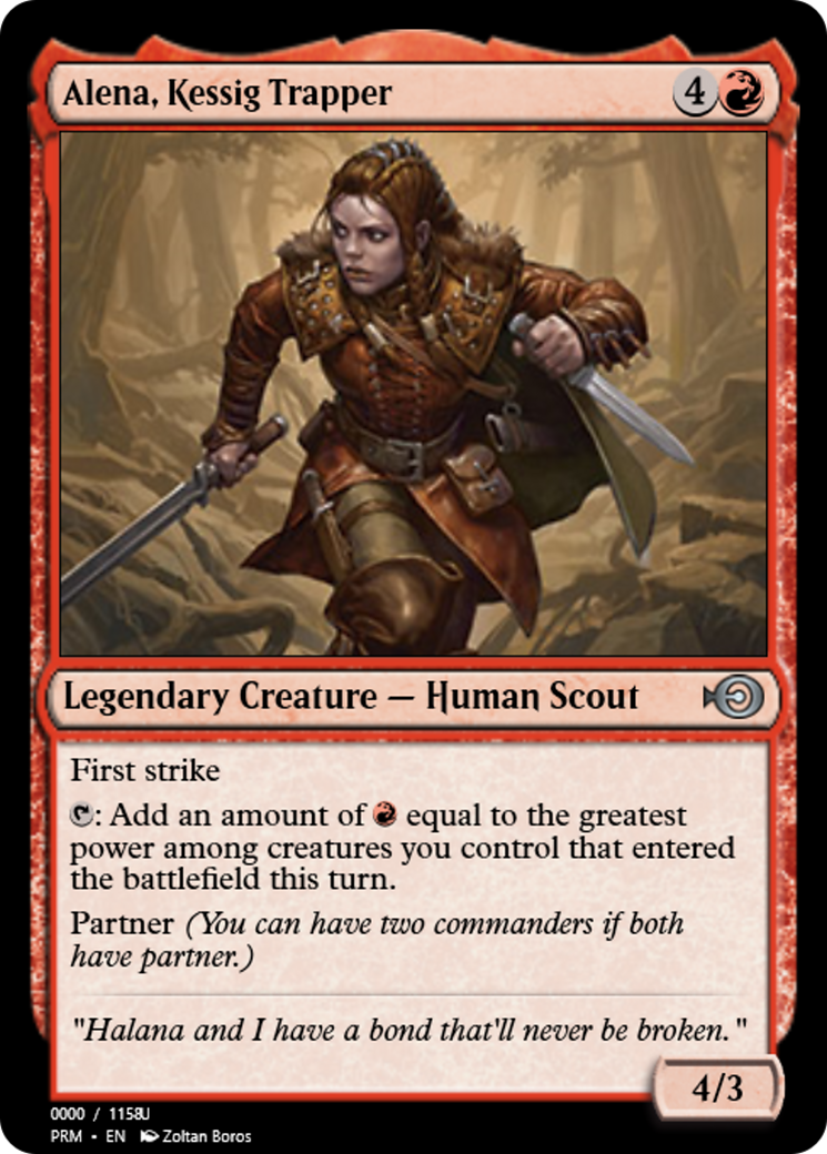 Alena, Kessig Trapper (PRM-86224) - Magic Online Promos