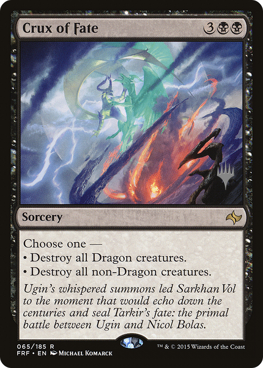 Crux of Fate (PPIKO-65P) - Fate Reforged Promos Foil