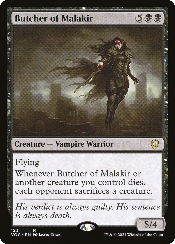 Butcher of Malakir (VOC-123) - Crimson Vow Commander