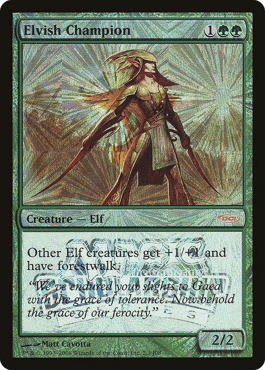 Elvish Champion (JSS-017) - Junior Super Series Foil