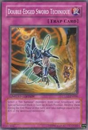 Double-Edged Sword Technique (GLD2-EN050) - Gold Series 2009 Limited