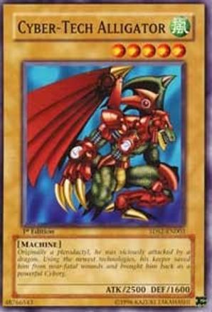Cyber-Tech Alligator (5DS2-EN003) - 5D's Starter Deck 2009 1st Edition