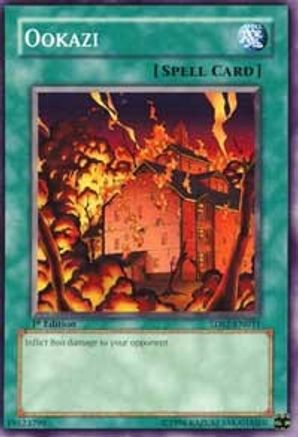 Ookazi (5DS2-EN031) - 5D's Starter Deck 2009 1st Edition