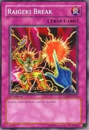 Raigeki Break (5DS2-EN036) - 5D's Starter Deck 2009 1st Edition