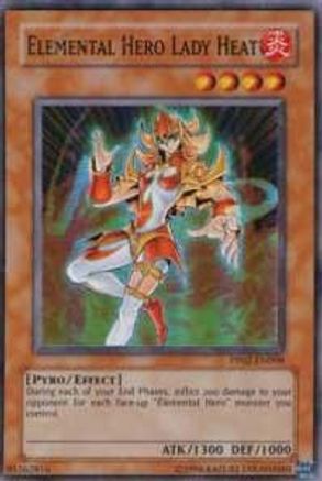 Elemental Hero Lady Heat (PP02-EN008) - Premium Pack 2 Unlimited